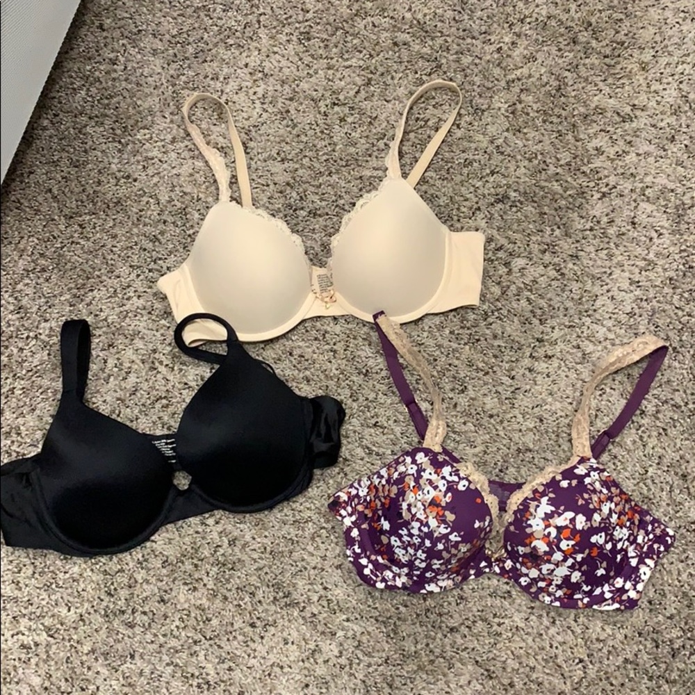 3 Soma push up bras 36A